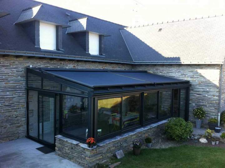 Store veranda pour protection solaire Nogent-sur-Marne 