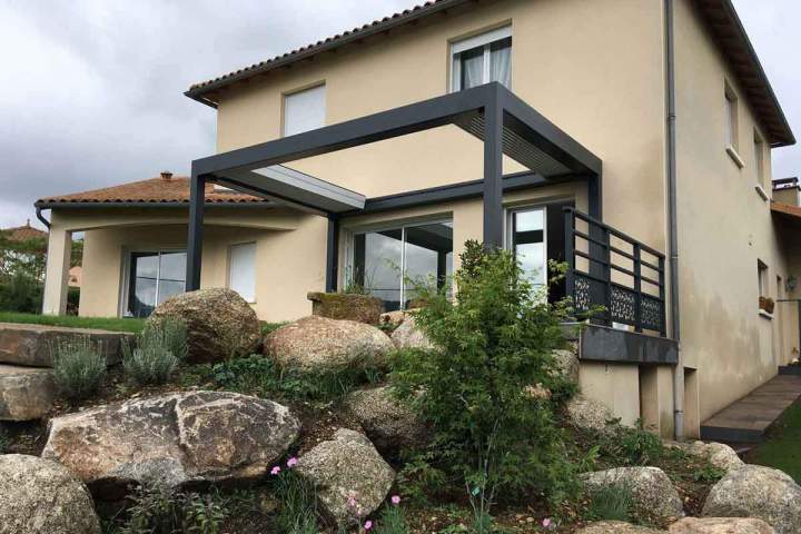 Pergola Bioclimatique OpenR2 Nogent-sur-Marne
