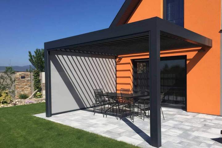 Pergola bioclimatique Open Nogent-sur-Marne